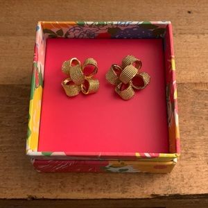 NWT Lilly Pulitzer Bow earrings